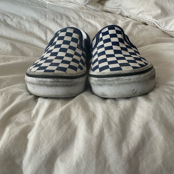 Blue checkered Vans - Picture 2 of 3